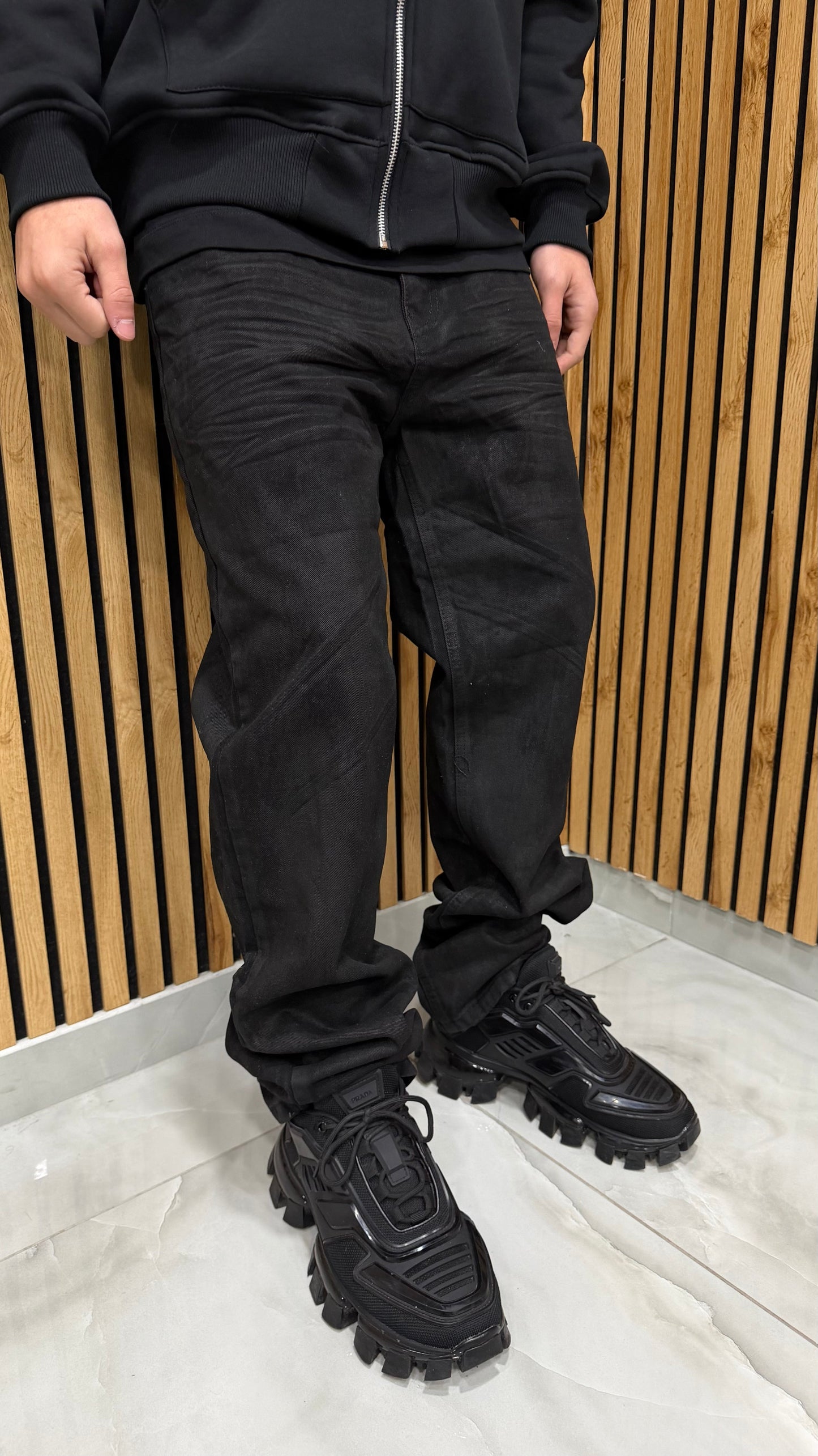 Jeans Baggy Spalmato “London”