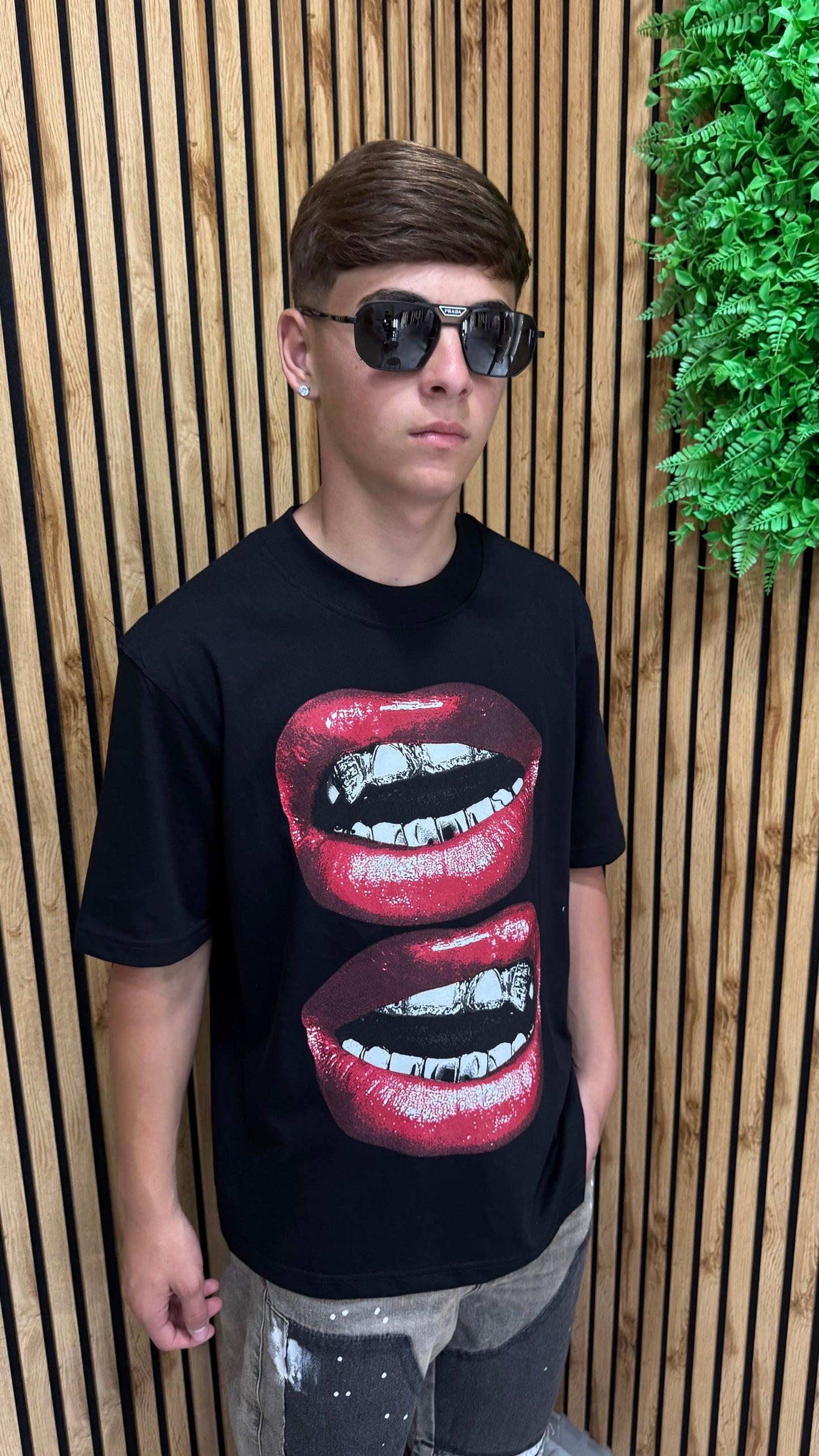 T-Shirt "Two Kiss" Red