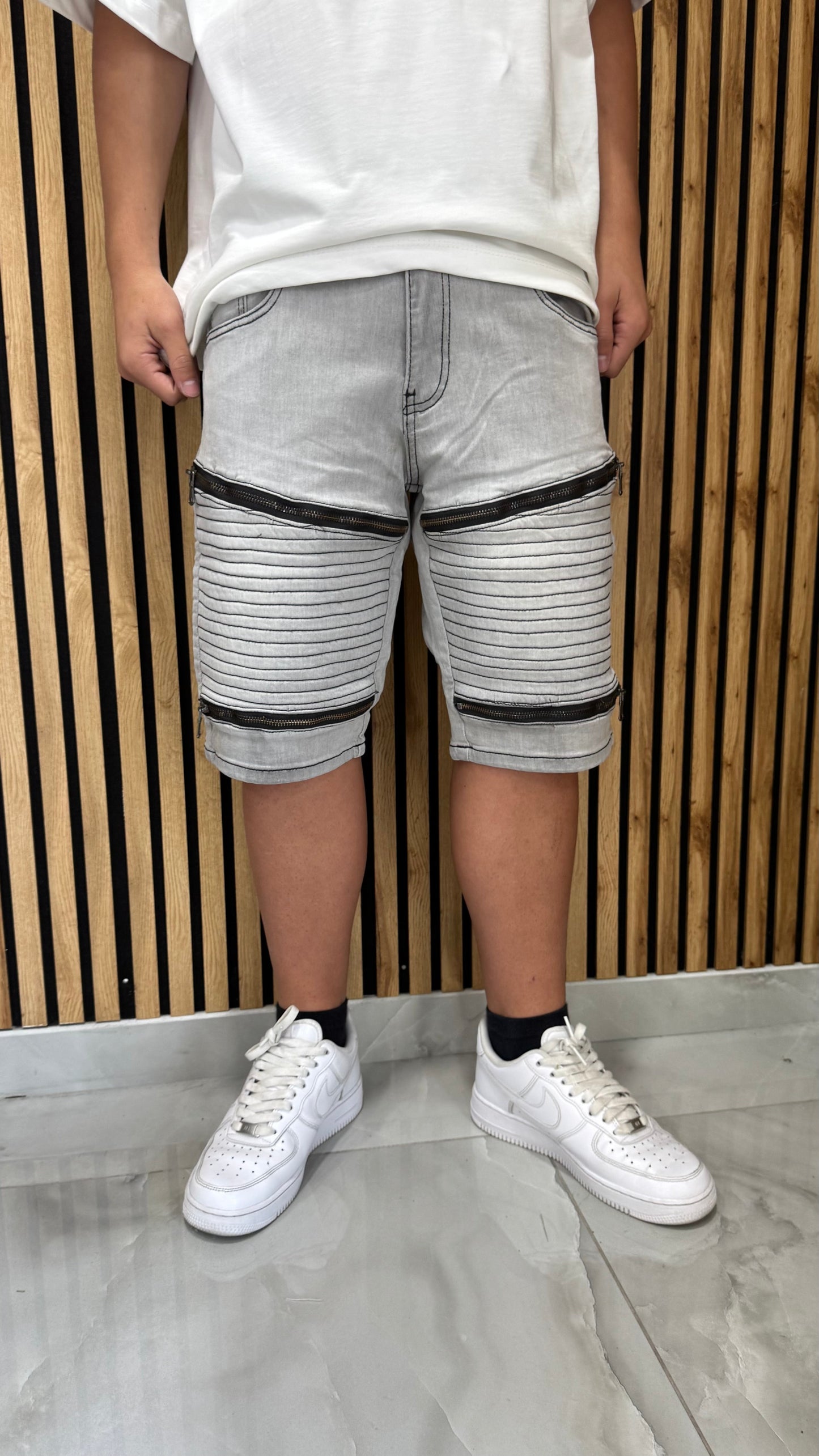 Jeans Short 4 Zip "Donnarumma"