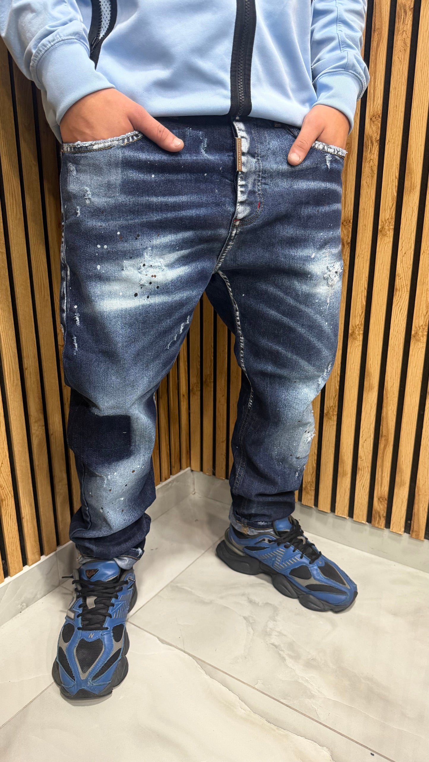 Jeans Rem Blu Cianotic