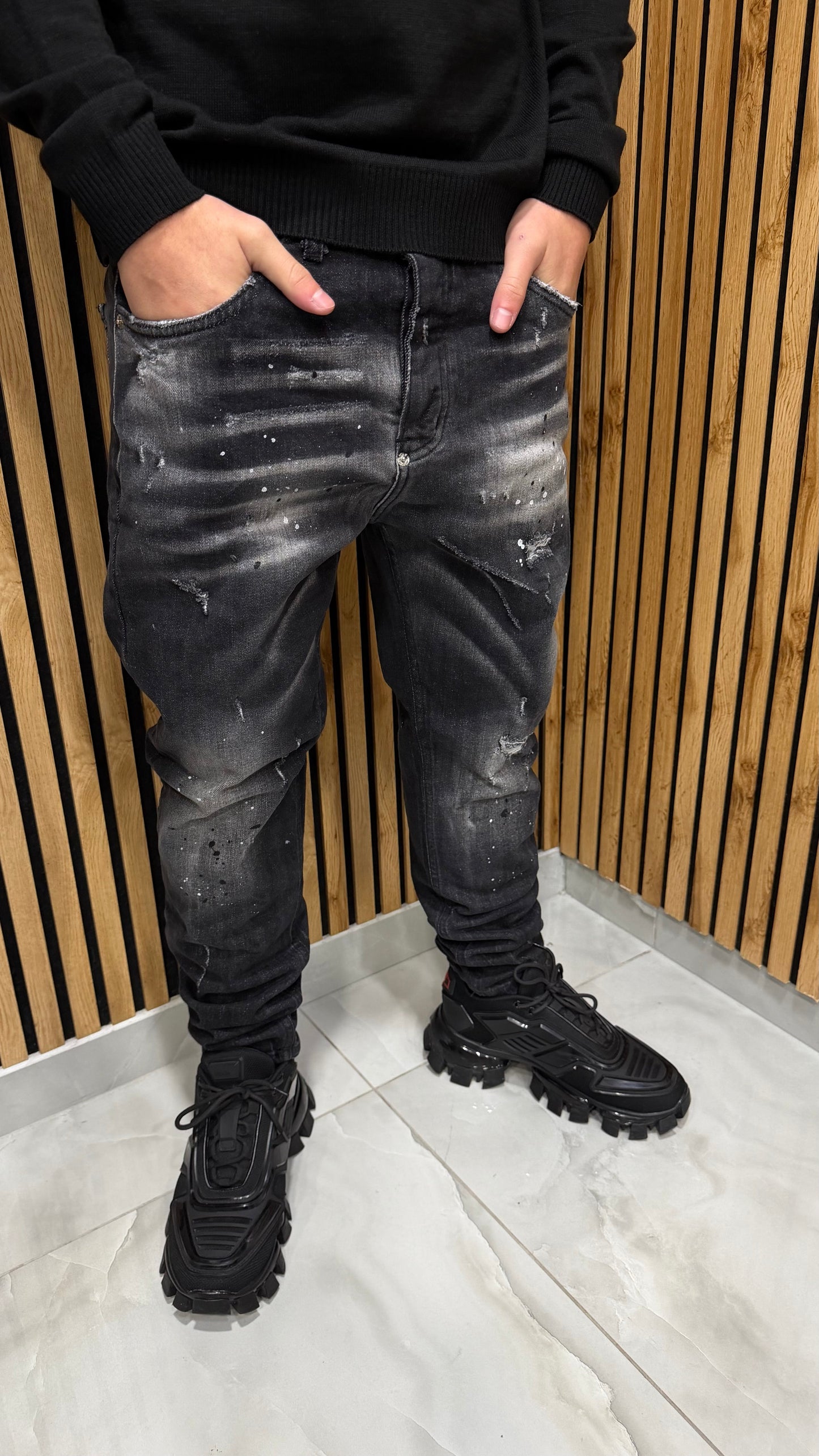 Jeans DQ9 Black Cianotic