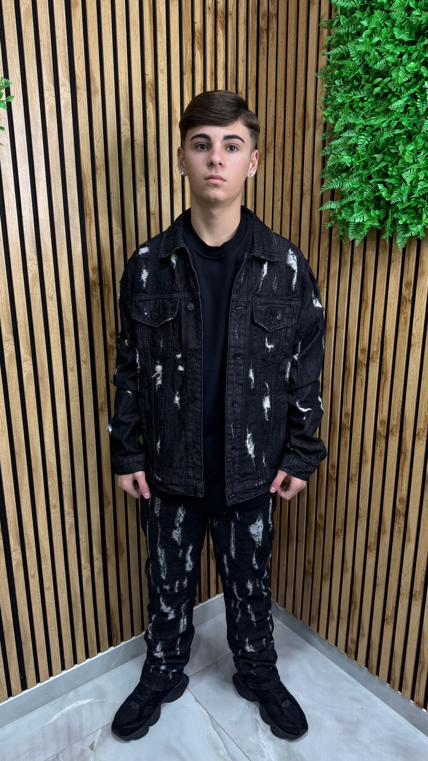 Cordset Jeans Denim Scuro "Sfranged"