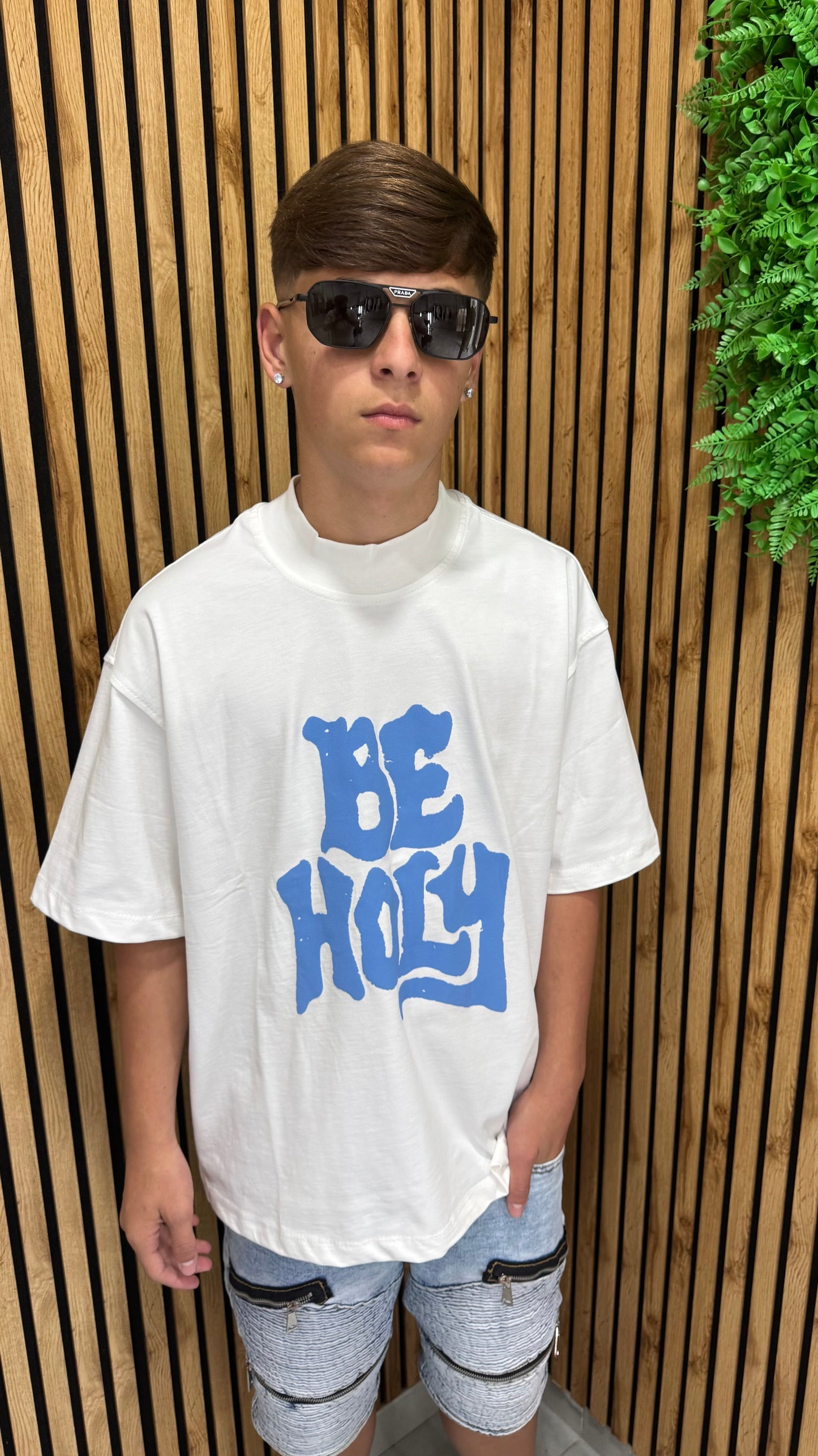 T-Shirt Tessuto Super Premium "Be Holy"