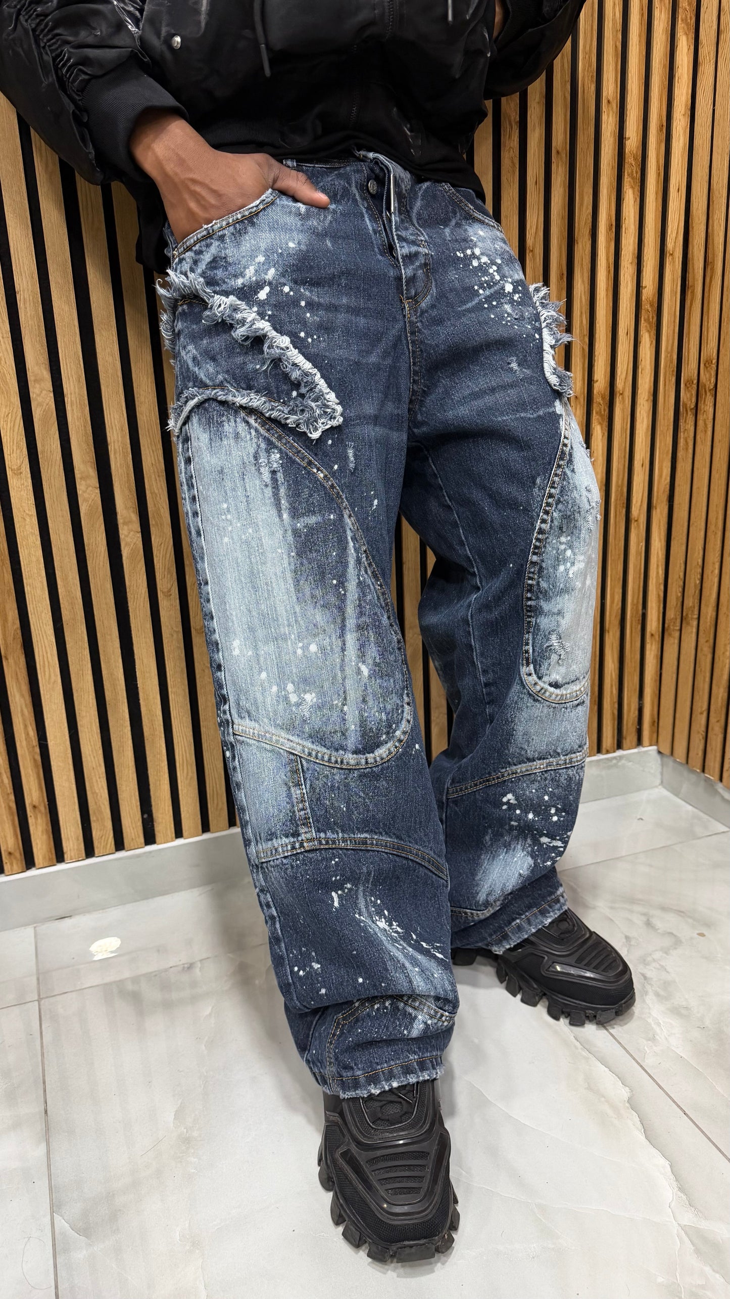 Jeans Super Baggy MR 425 Blue Cianotic