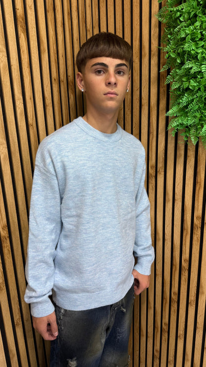 Maglione Basic "Soft" Lana Rasata