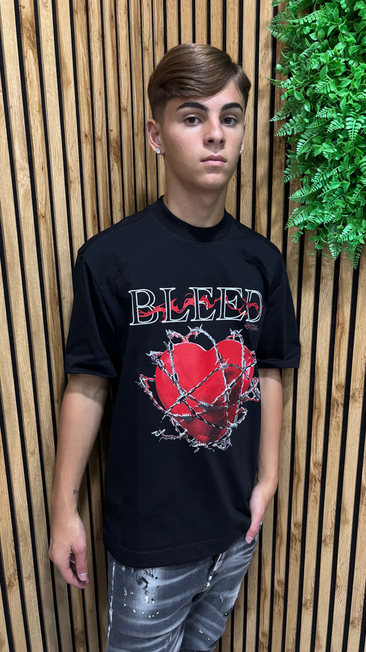 T-Shirt Bleed Cianotic