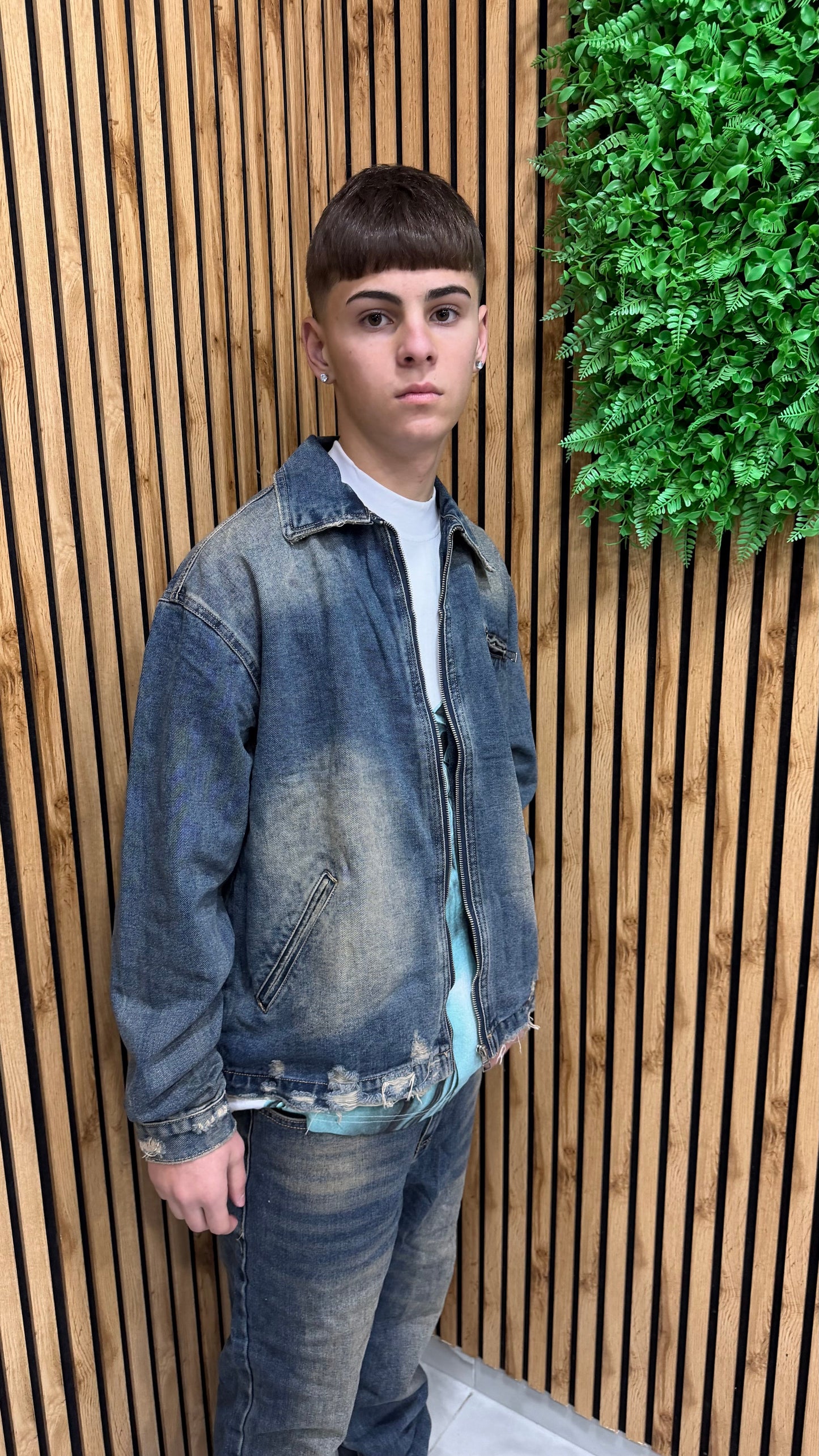 Coordset Jeans “Safari Destroyed”