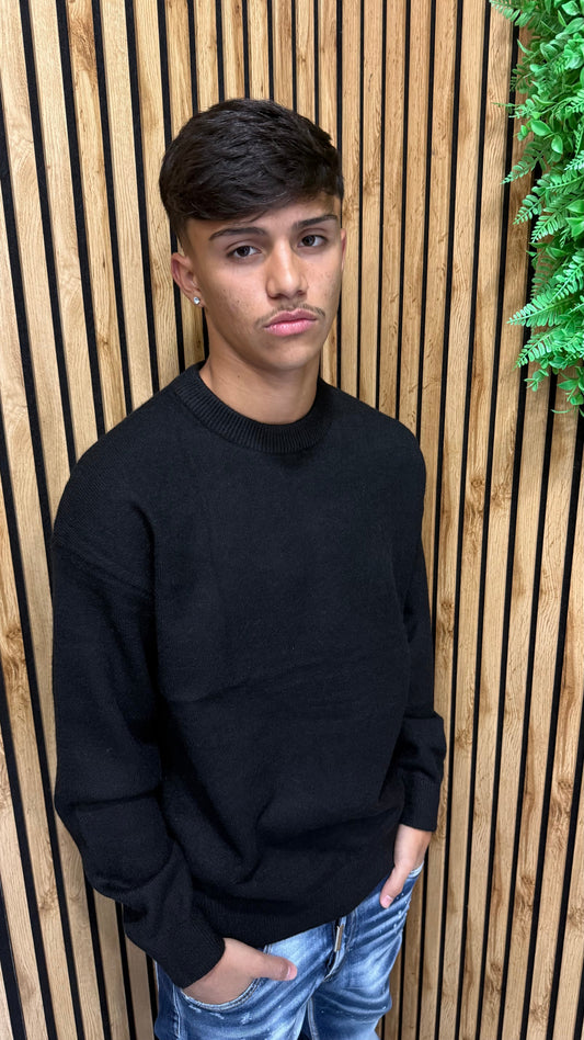 Maglione Basic "Soft" Lana Rasata