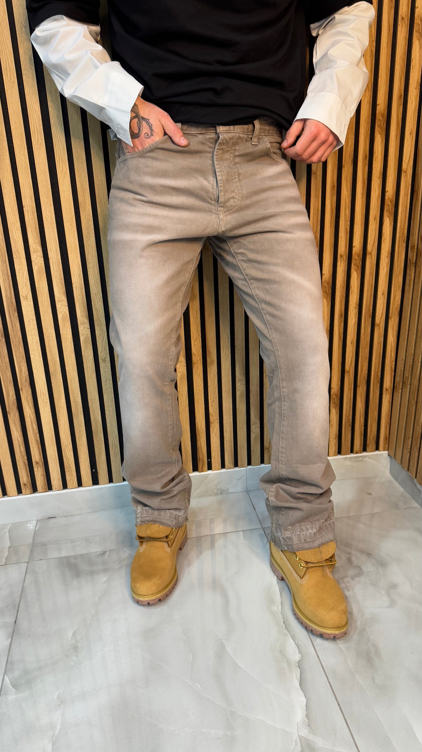 Jeans Flare Sabbiato Mood Z*ra