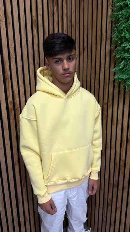 Felpa Basic Boxy Cianotic