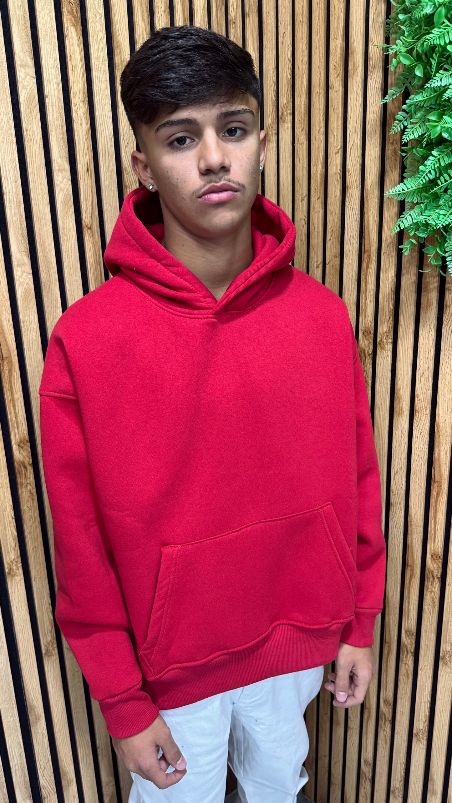 Felpa Basic Boxy Cianotic