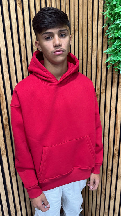 Felpa Basic Boxy Cianotic