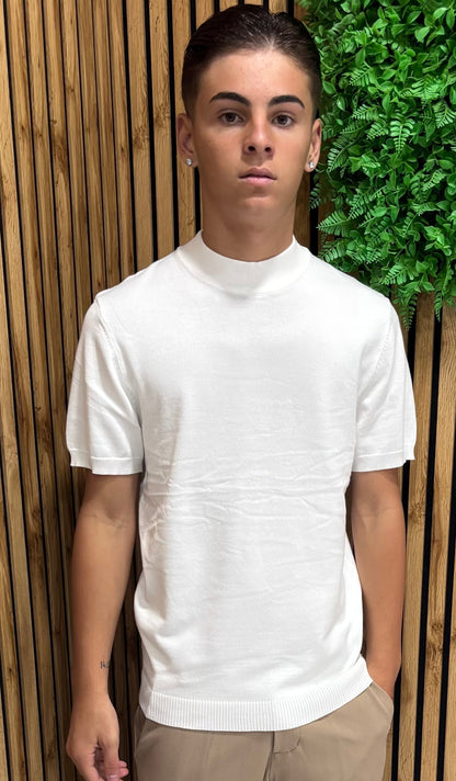 T-Shirt In Filo Premium Slim Fit