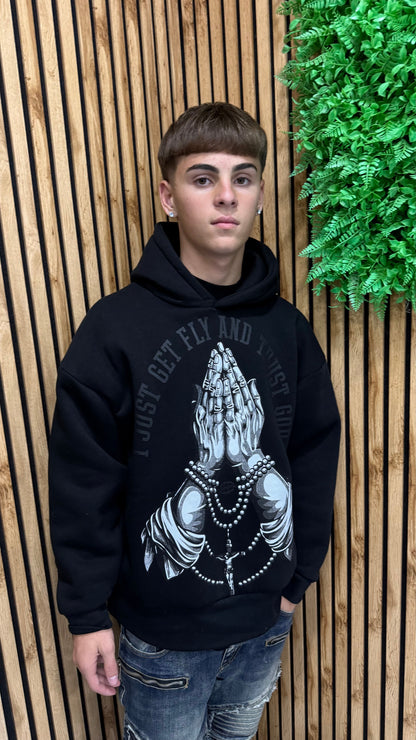 Felpa “Pray” Cianotic