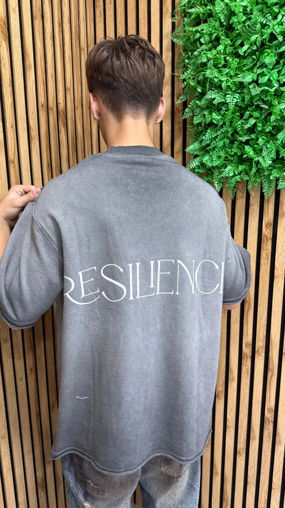 T-Shirt Slaved Tessuto Doppiato "Resilience"
