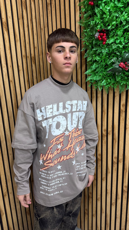 T-Shirt Longsleeve “Hellstar” JM 3 Colori