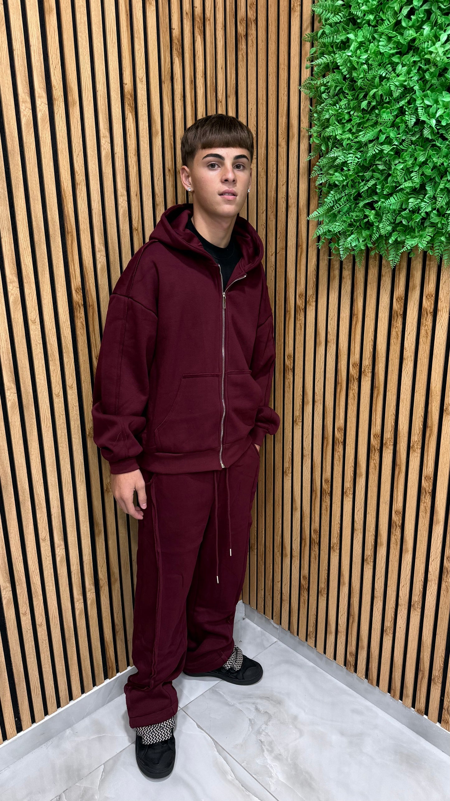 Tuta Reverse Tessuto Premium