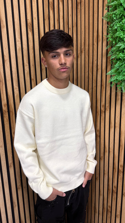 Maglione Basic "Soft" Lana Rasata