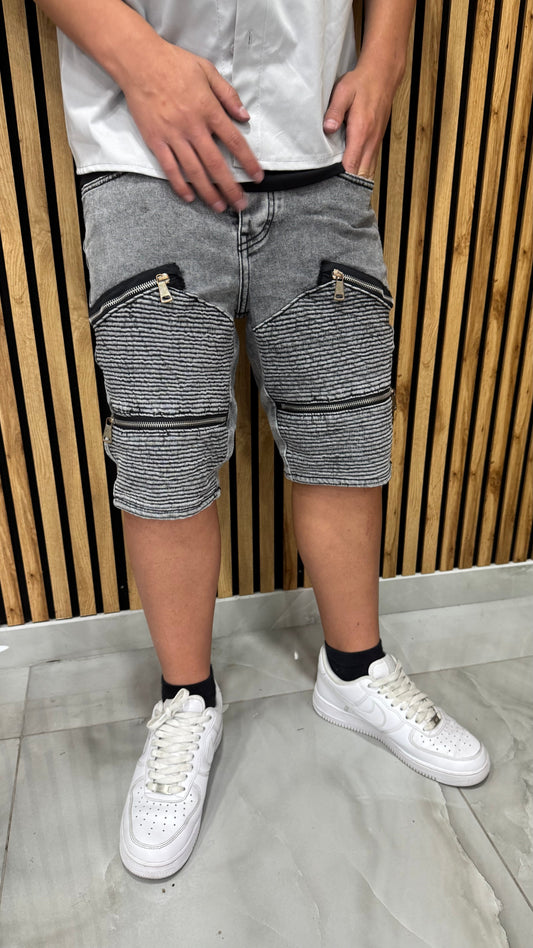 Jeans Short 4 Zip "Douè"