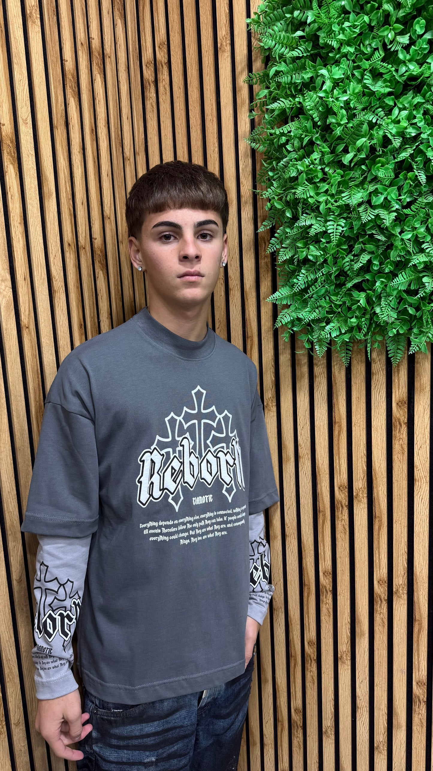 T-Shirt Long Sleeve “Reborn” Cianotic