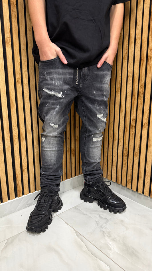 Jeans Mood Dsq Zip Black