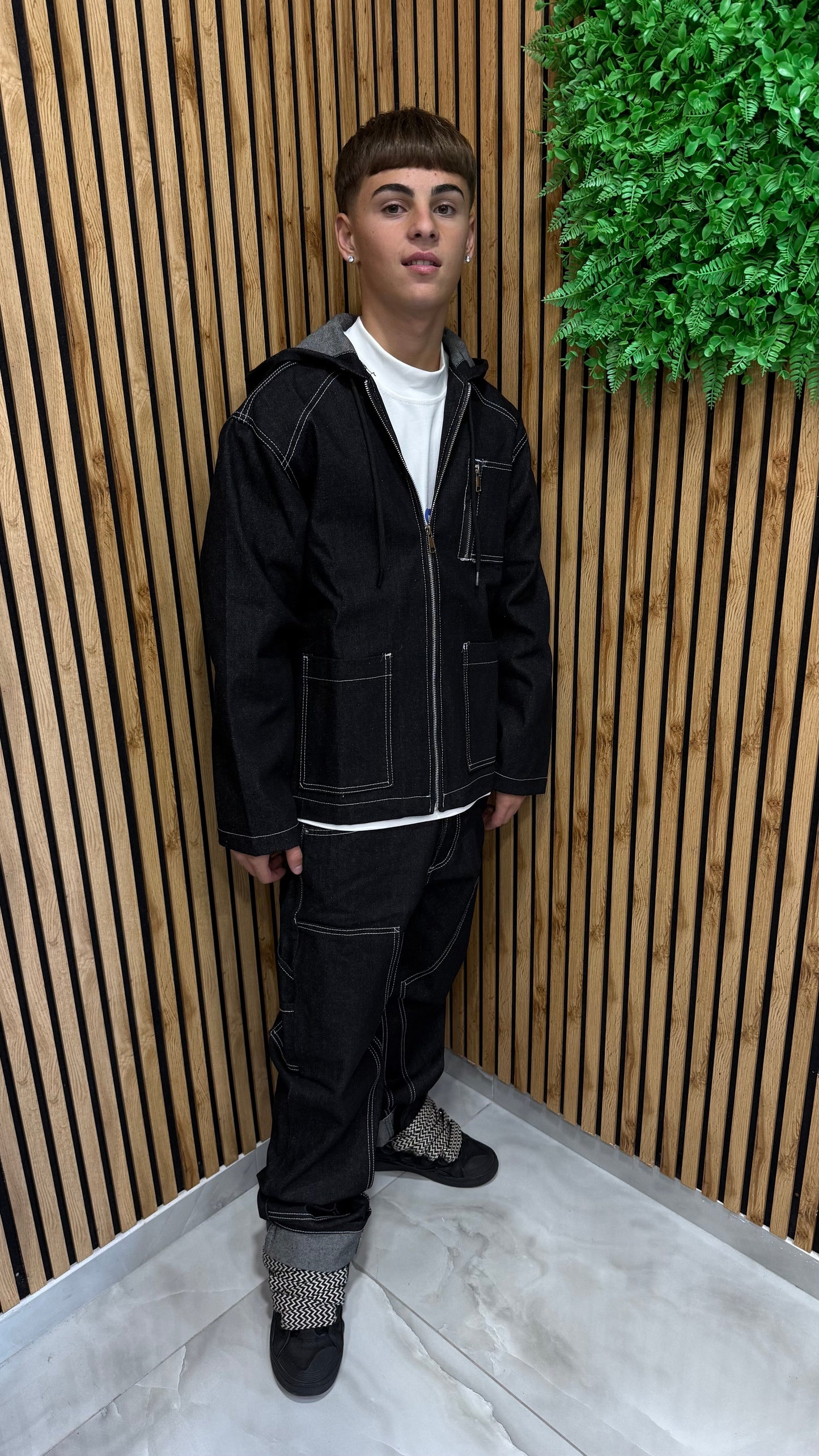 Coordset “Zip Carpenter Black” Cianotic