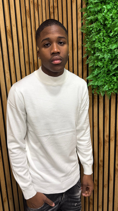 Maglioncino In Filo Mezzo Collo