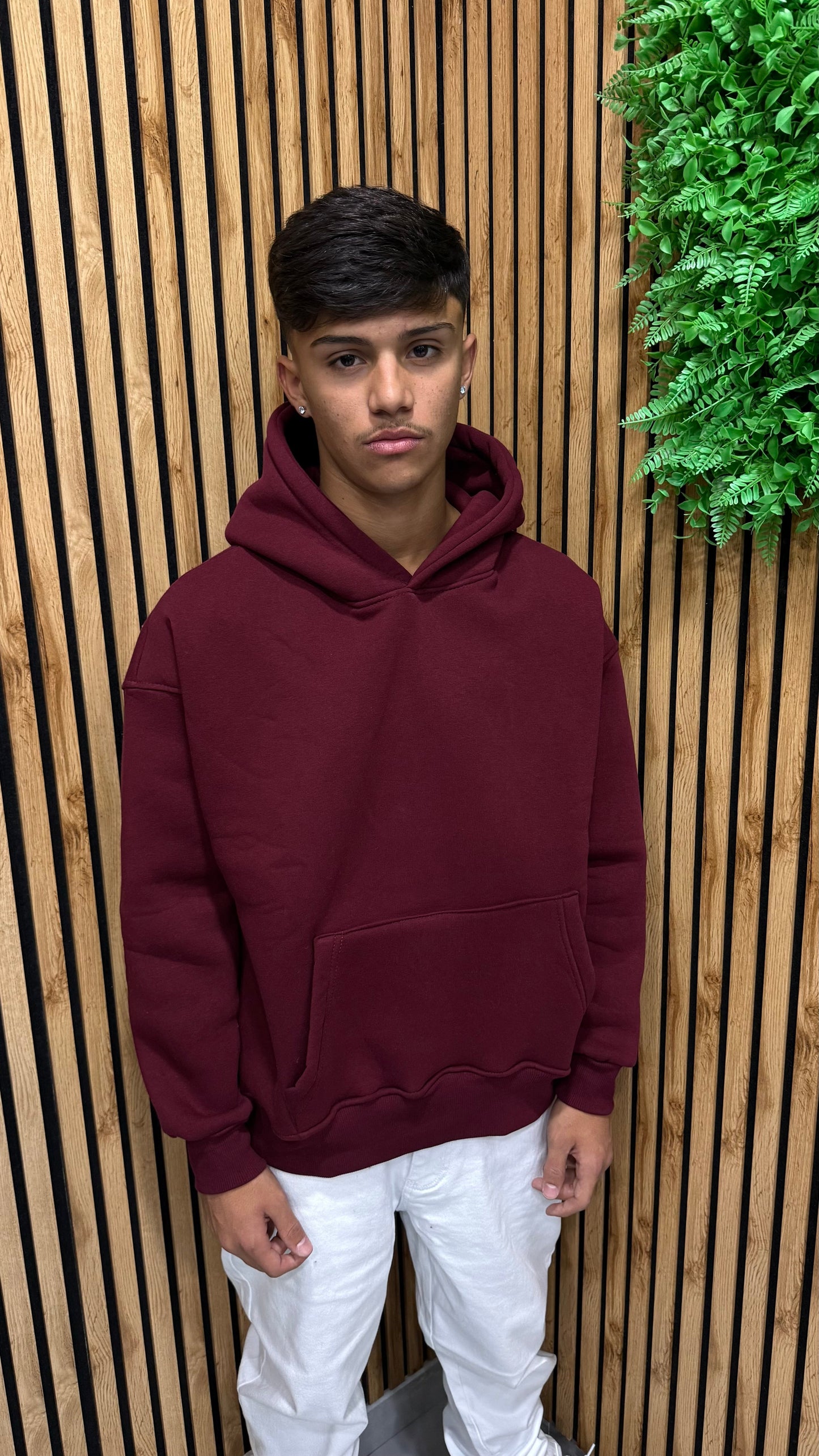 Felpa Basic Boxy Cianotic