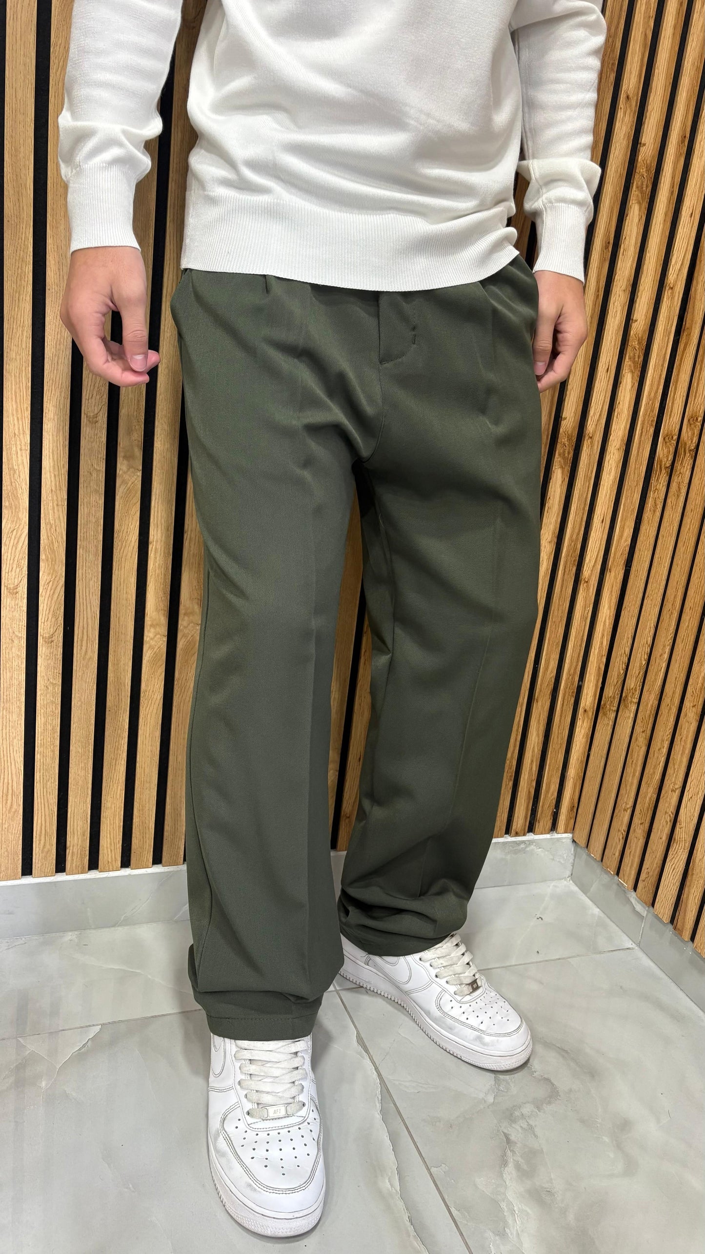 Pantalone Classico Fondo Largo "Parigi"