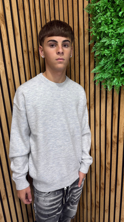 Maglione Basic "Soft" Lana Rasata