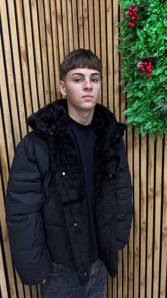 Bomber “Vienna” Collo Di Pelliccia Estraibile 2 Colori