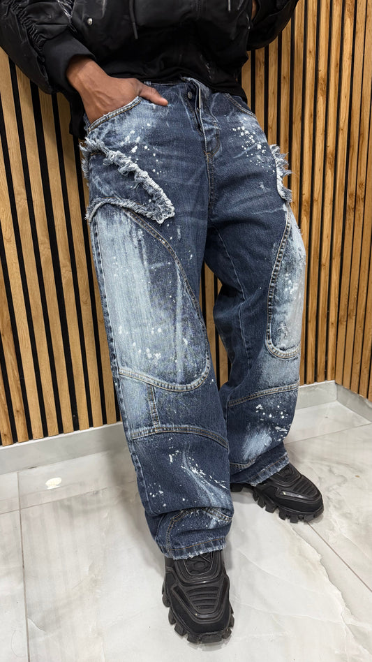 Jeans Super Baggy MR 425 Blue Cianotic