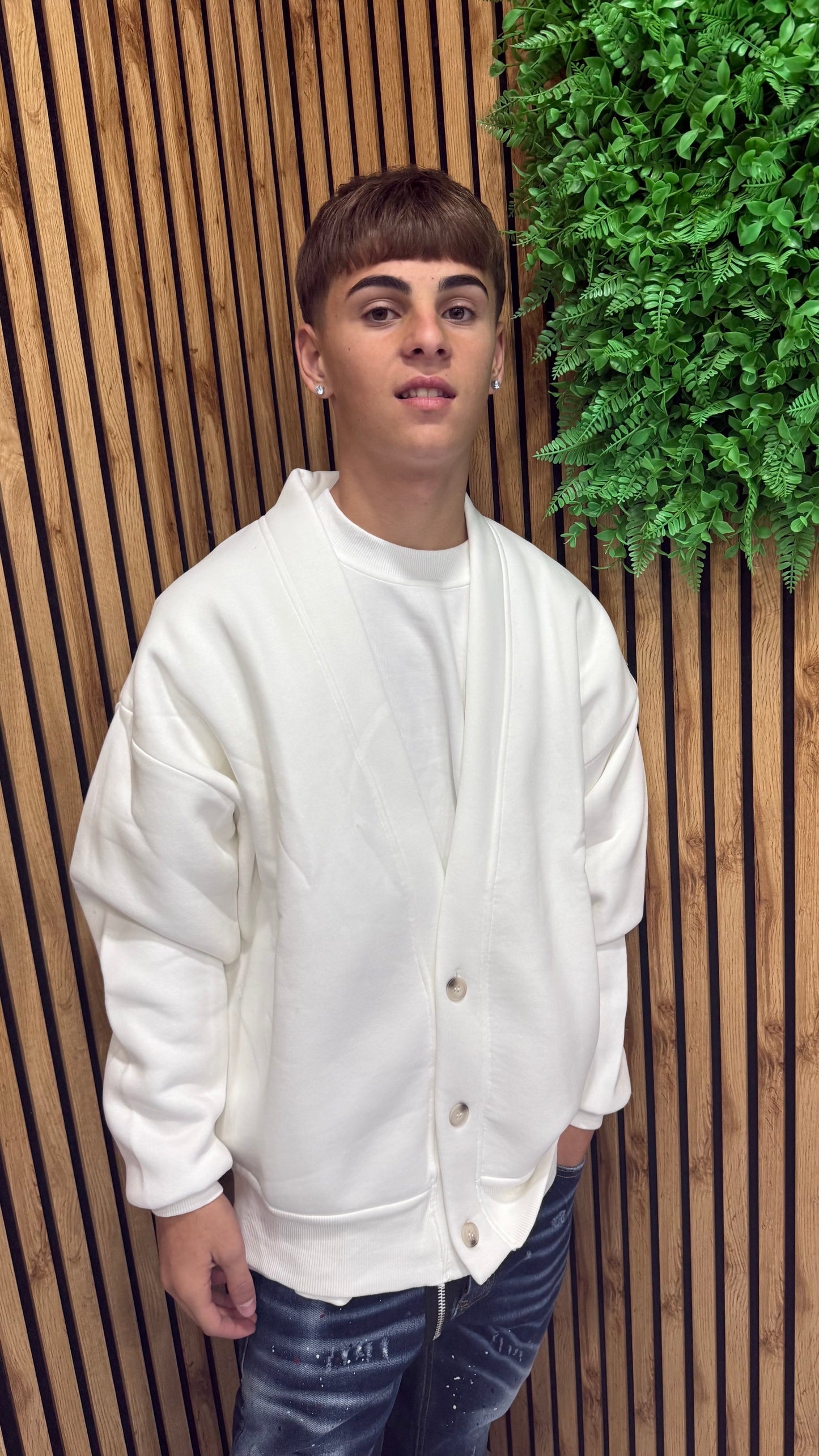 Cardigan Simply Felpato