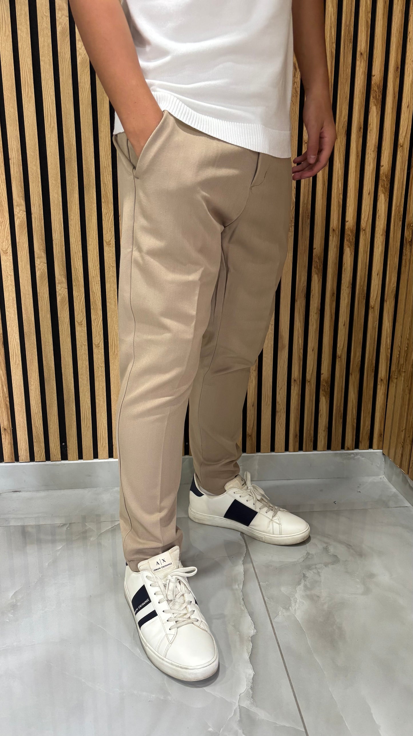 Pantalone Classico Fondo Stretto "Simply"