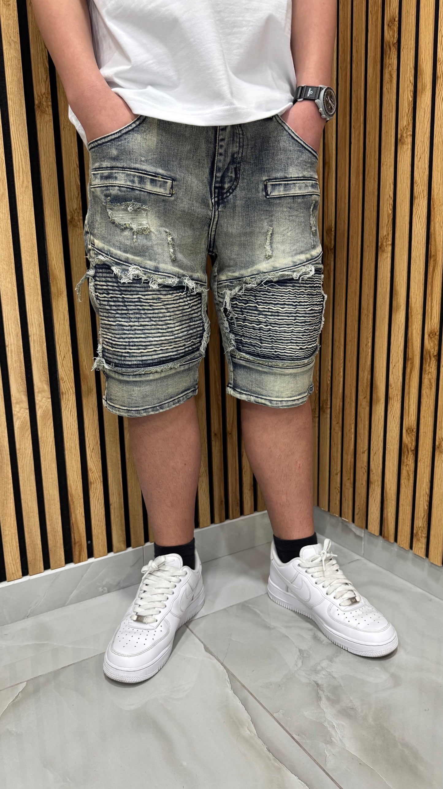 Short Jeans Skinny Sfumed Mood "Am*ri"